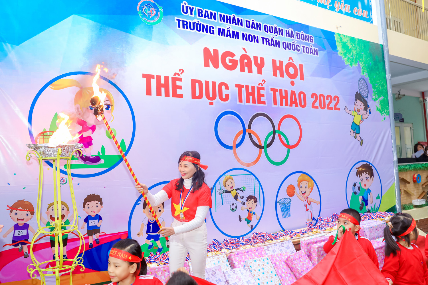 Ngày hội thể thao của bé năm 2022