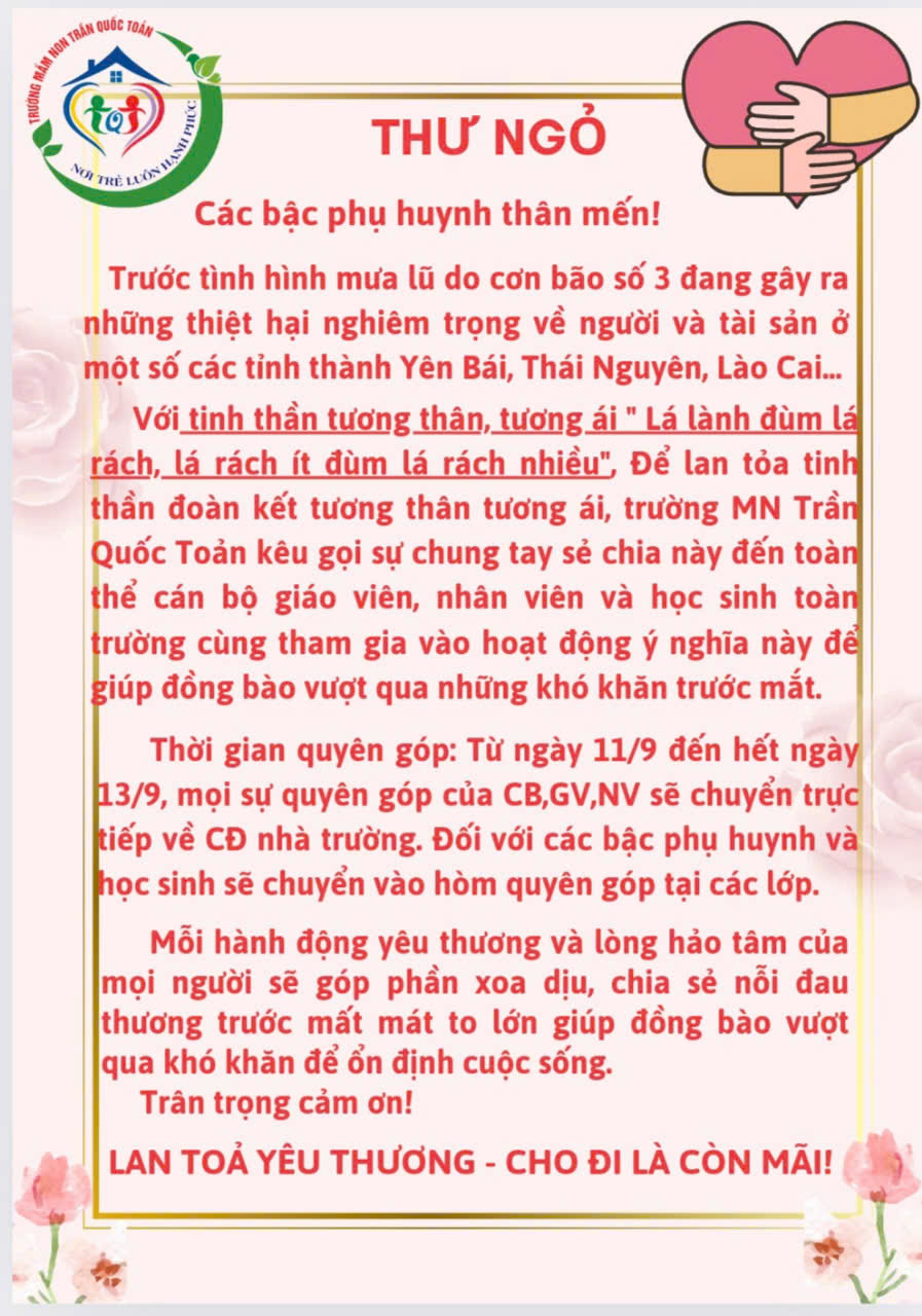 HƯỚNG VỀ ĐỒNG BÀO VÙNG LŨ CÁC TỈNH MIỀN BẮC